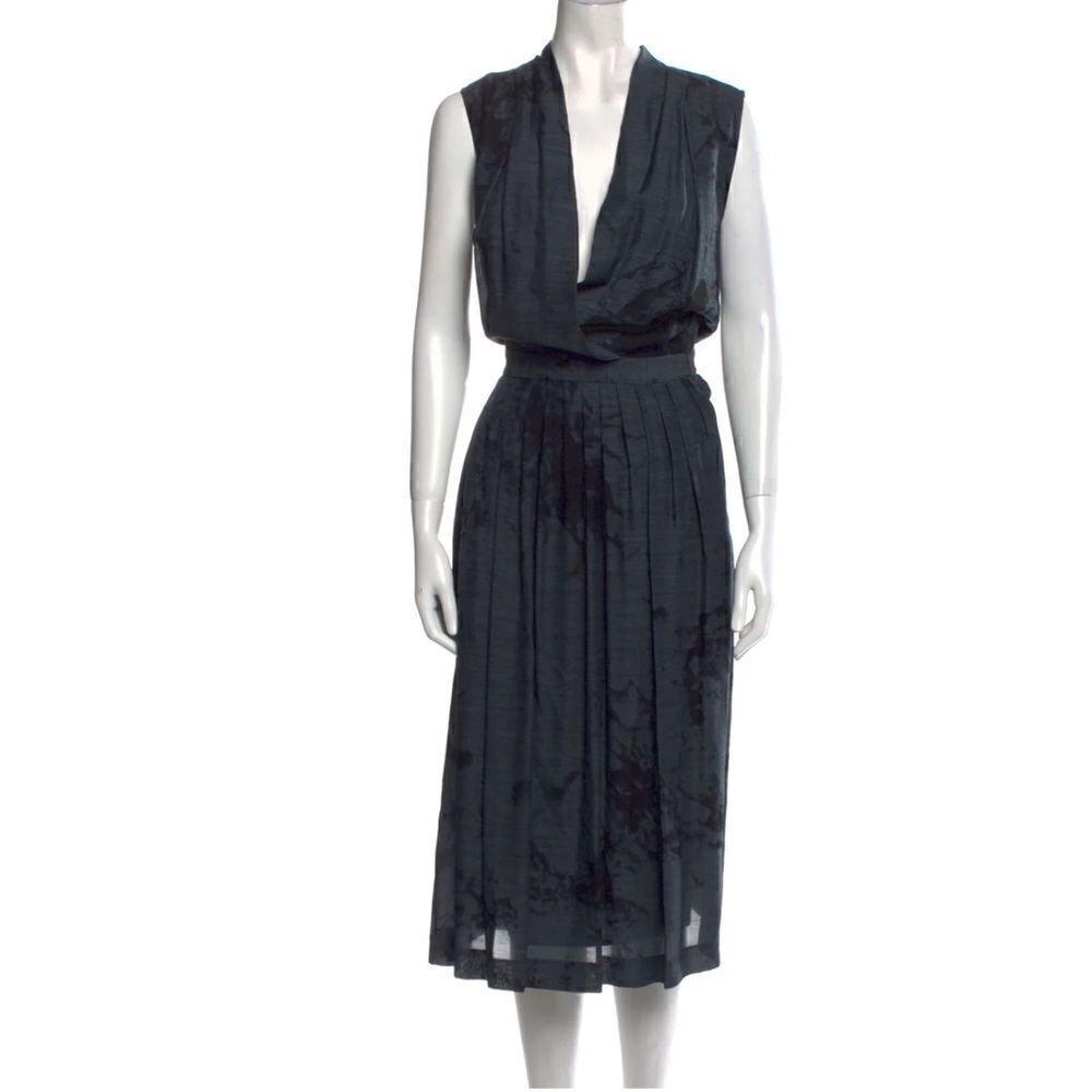 NWT Pas de Calais Lightweight Surplice Long Dress